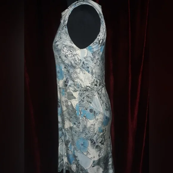 ERDEM Blue Floral Dress - Picture 7 of 8